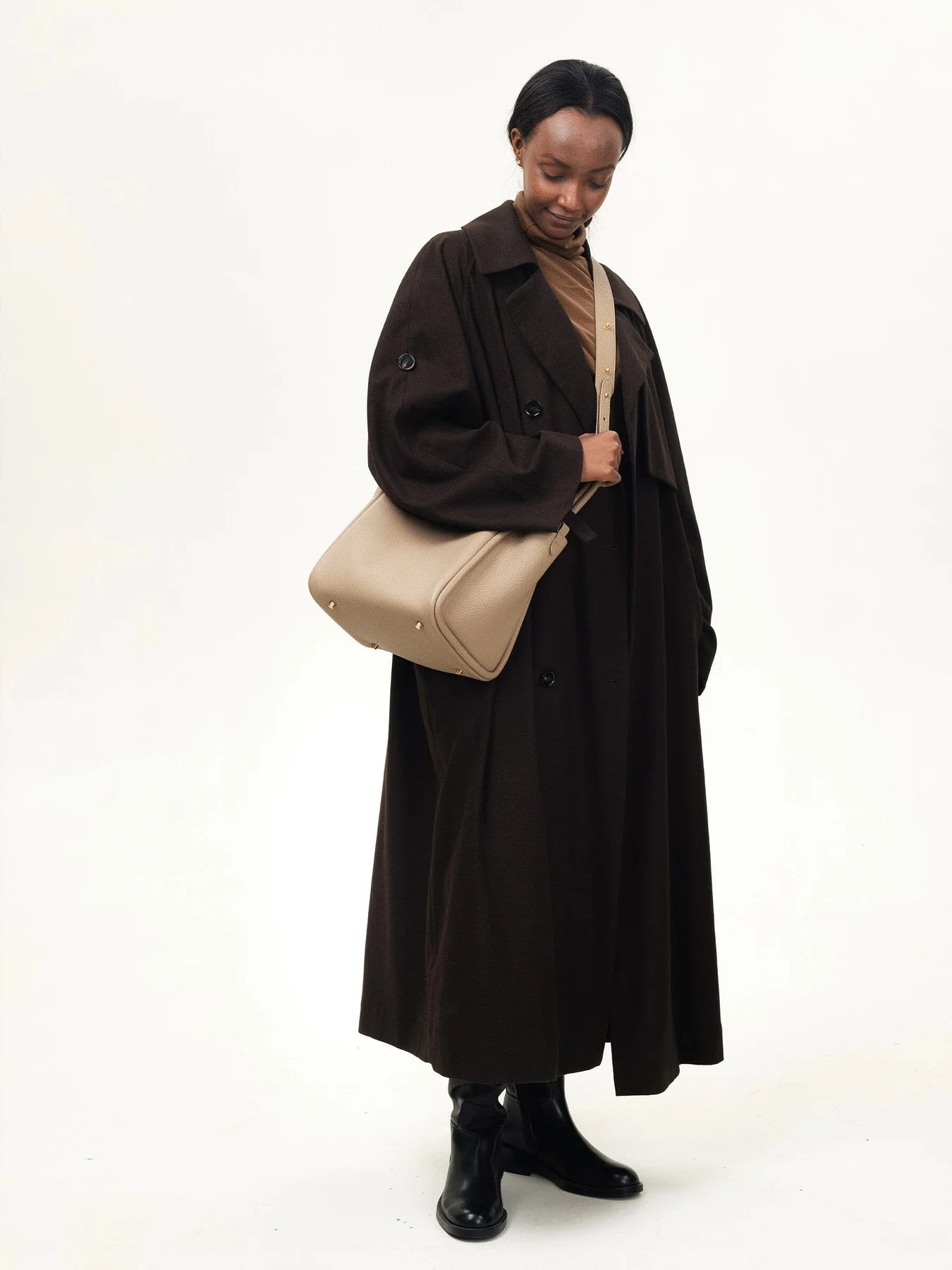 Büyük Song Çanta – Krem Kayısı