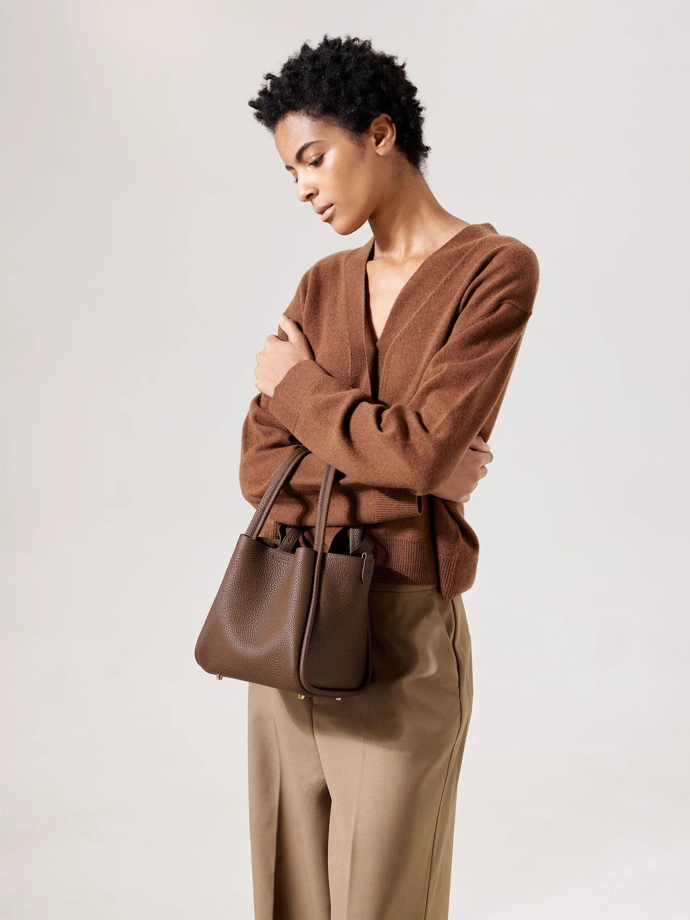 Orta Boy Song Çanta – Çikolata