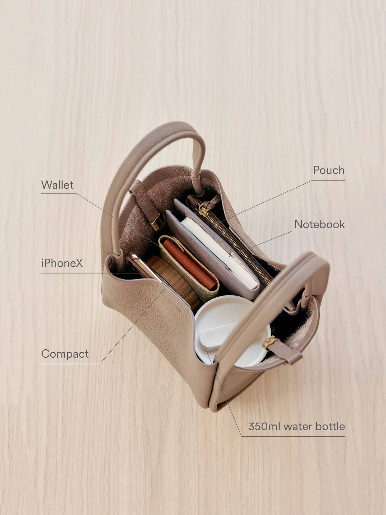 Orta Boy Song Çanta – Krem Kayısı