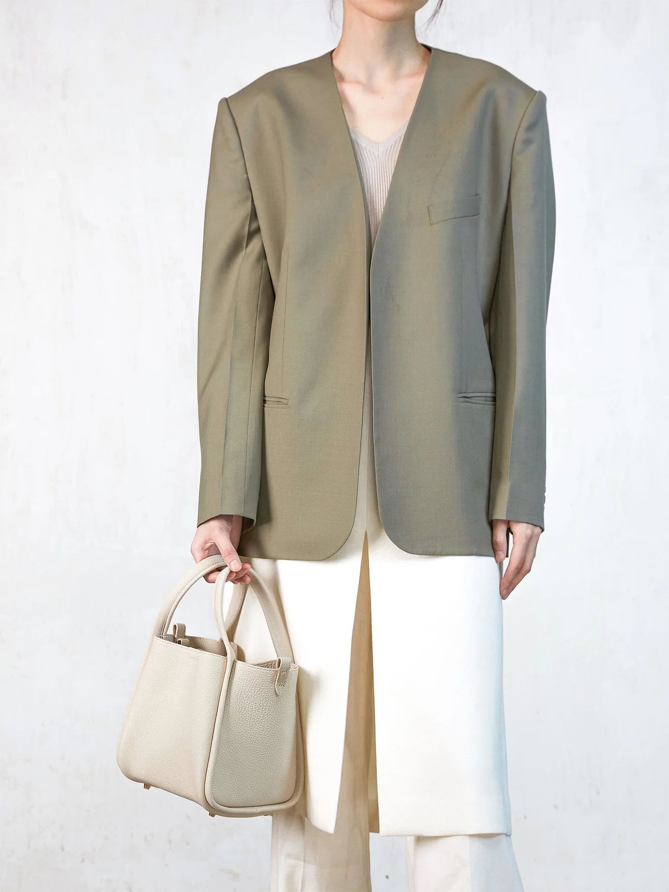 Orta Boy Song Çanta – Fildişi