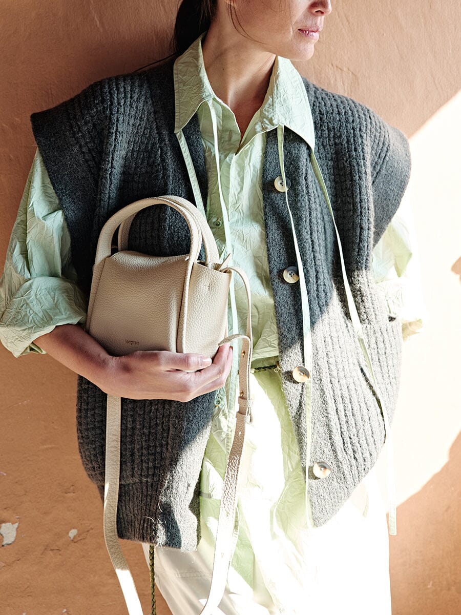 Mini Song Çanta – Fildişi