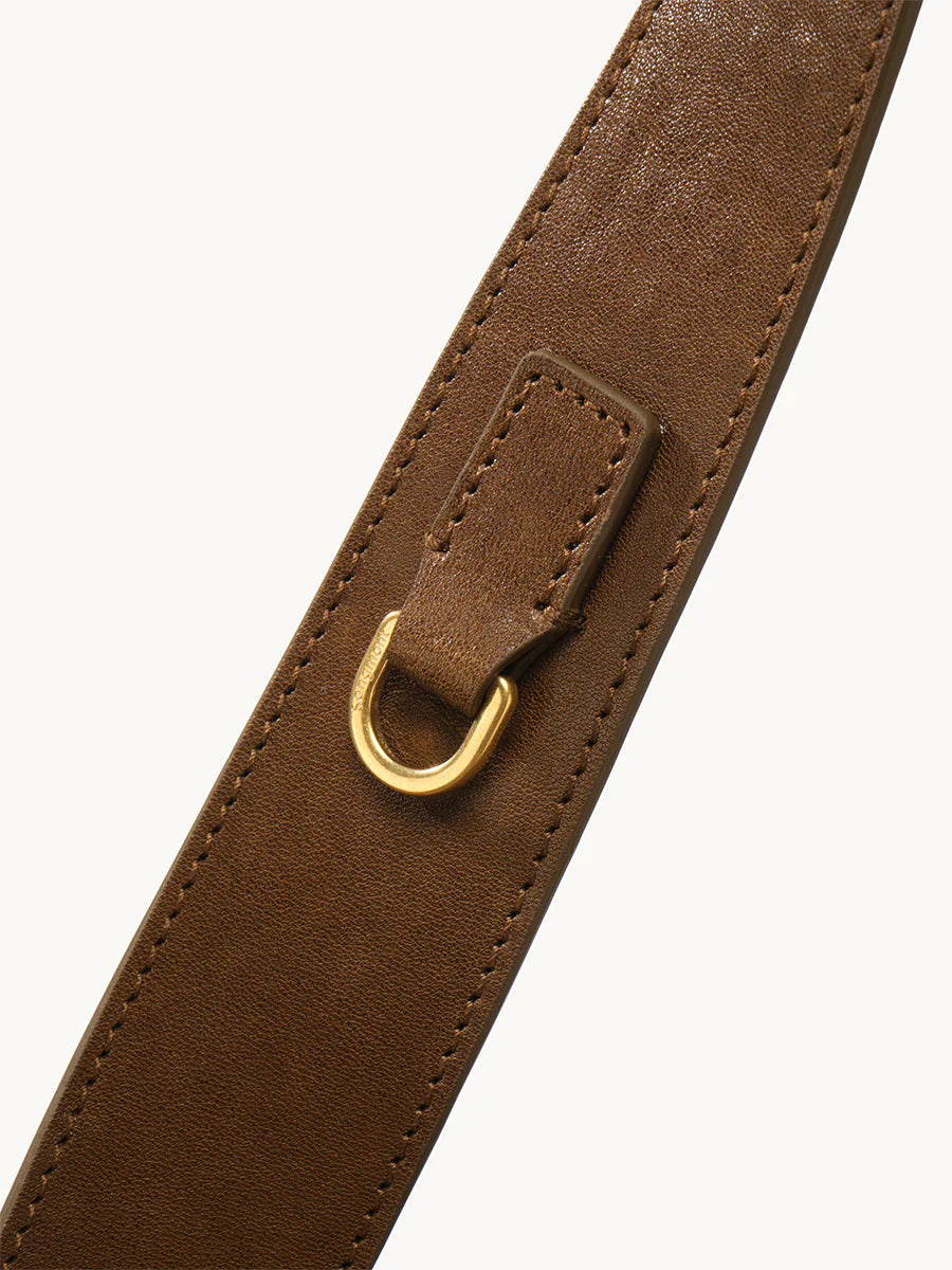 Küçük Gather Çanta Seti – Hardal Süet