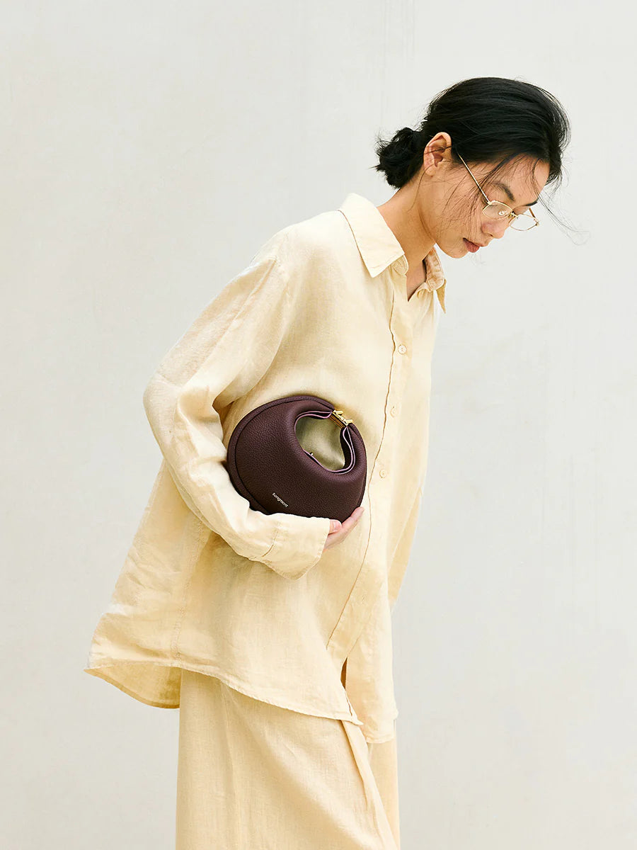 Küçük Luna Çanta - Bordo