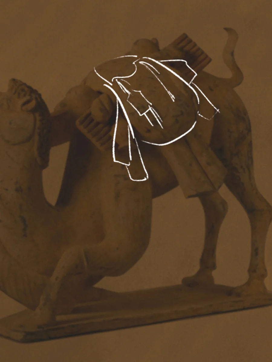 Orta Boy Gather Çanta Seti – Abanoz (Kontrast Ton)