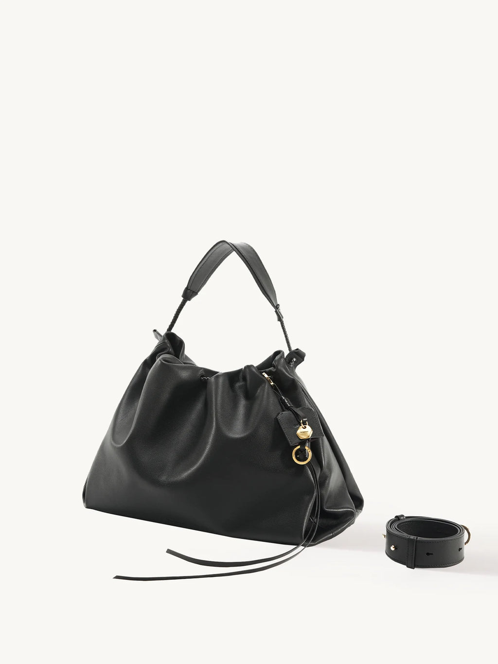 Orta Boy Gather Çanta Seti – Oniks