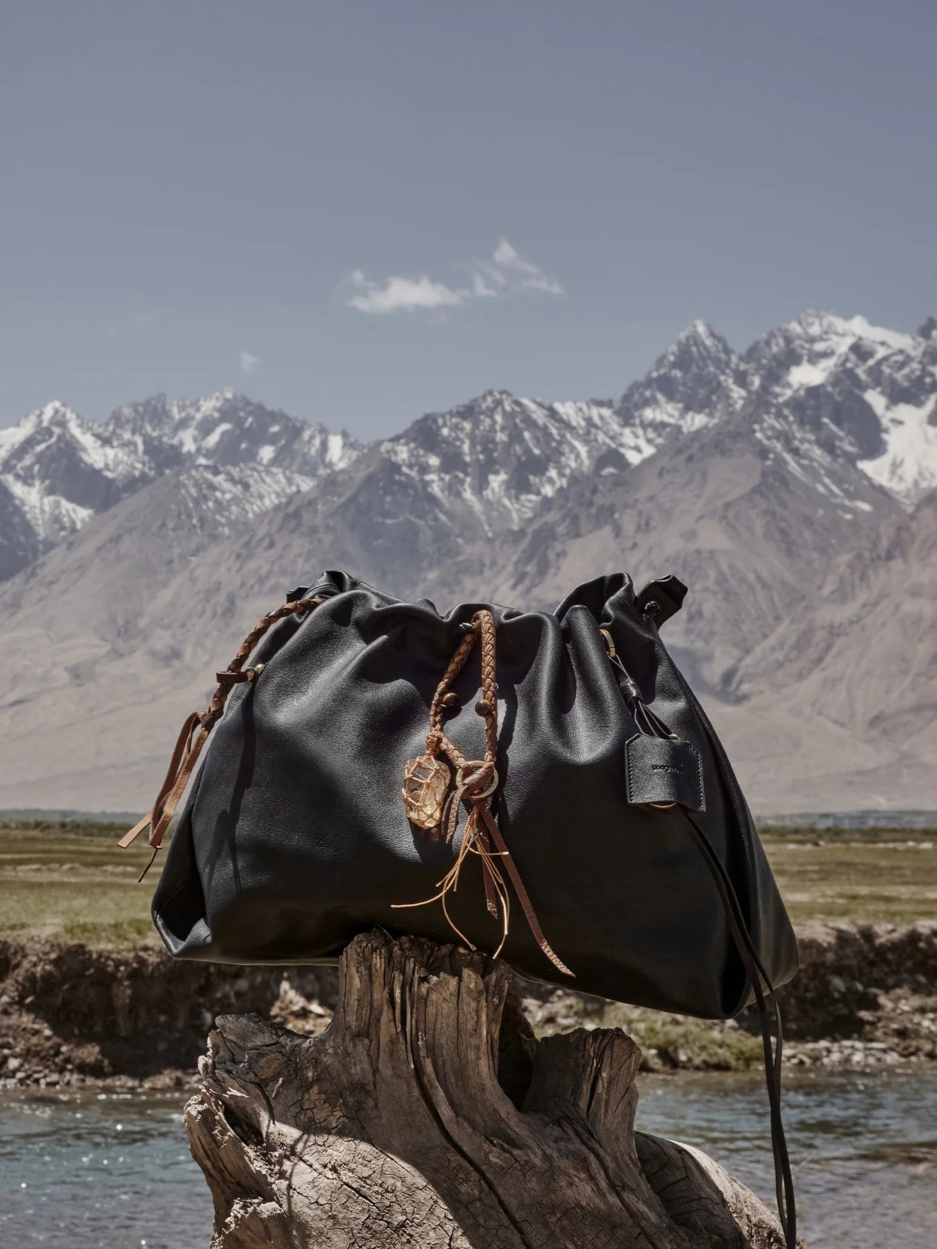 Orta Boy Gather Çanta Seti – Oniks