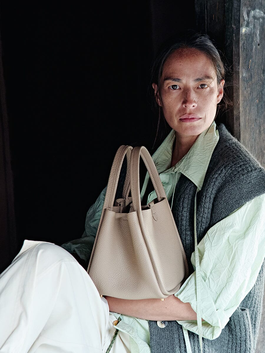 Orta Boy Song Çanta – Krem Kayısı