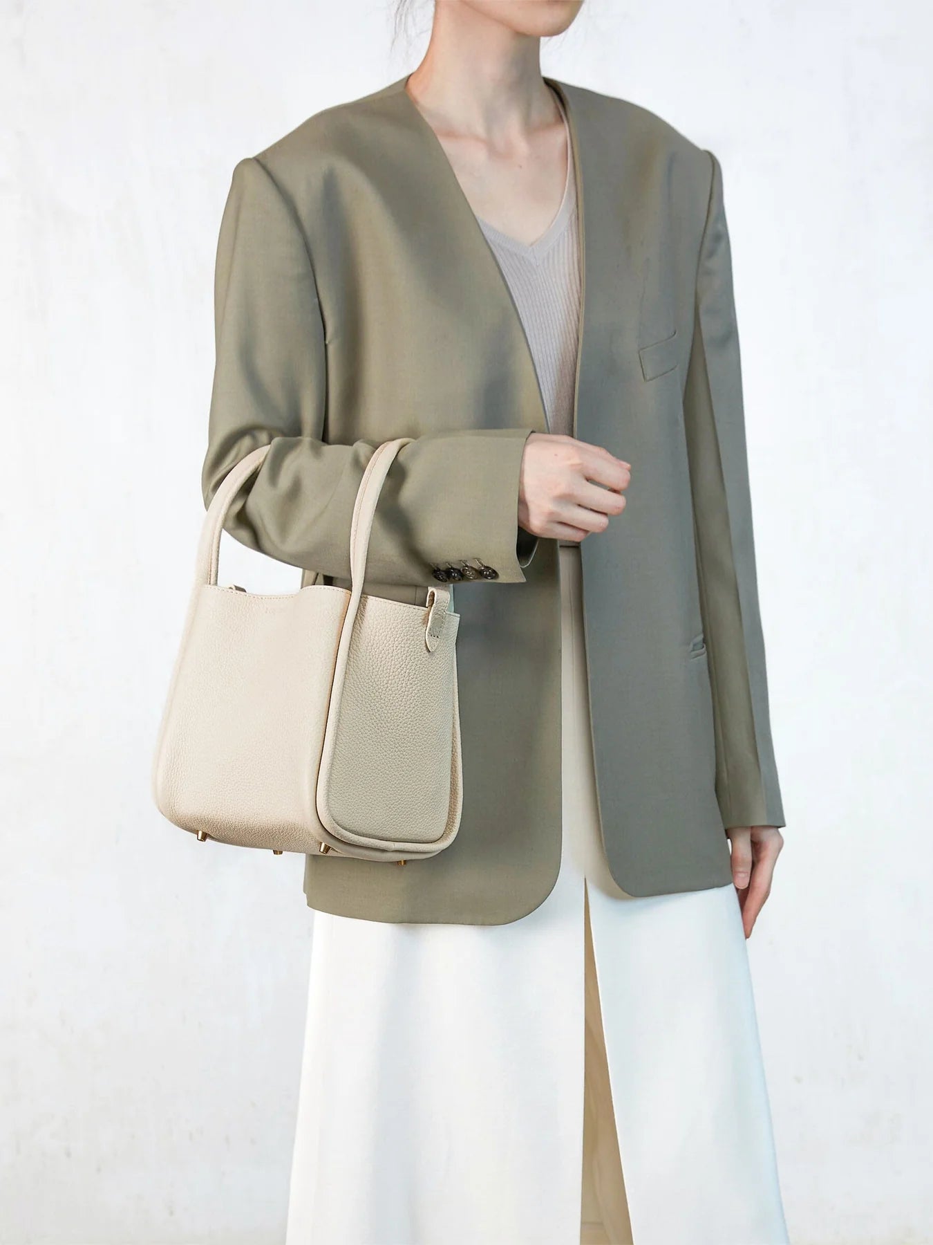 Orta Boy Song Çanta – Fildişi