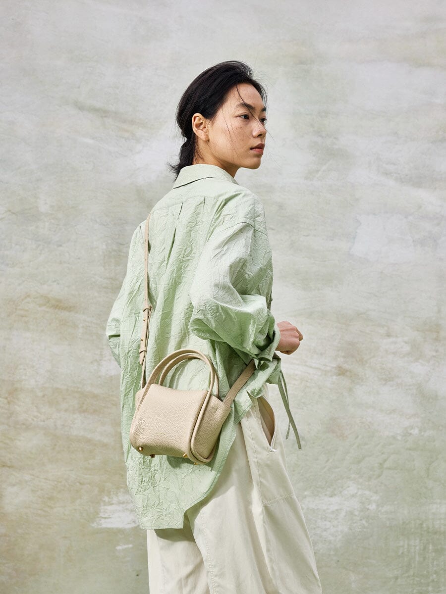 Mini Song Çanta – Fildişi