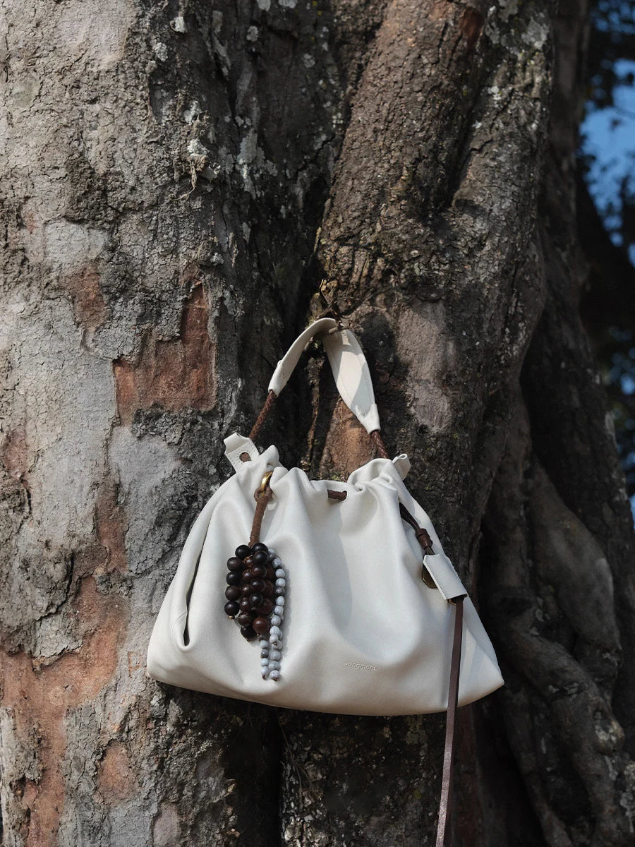 Küçük Gather Çanta Seti – Bulut (Kontrast Ton)