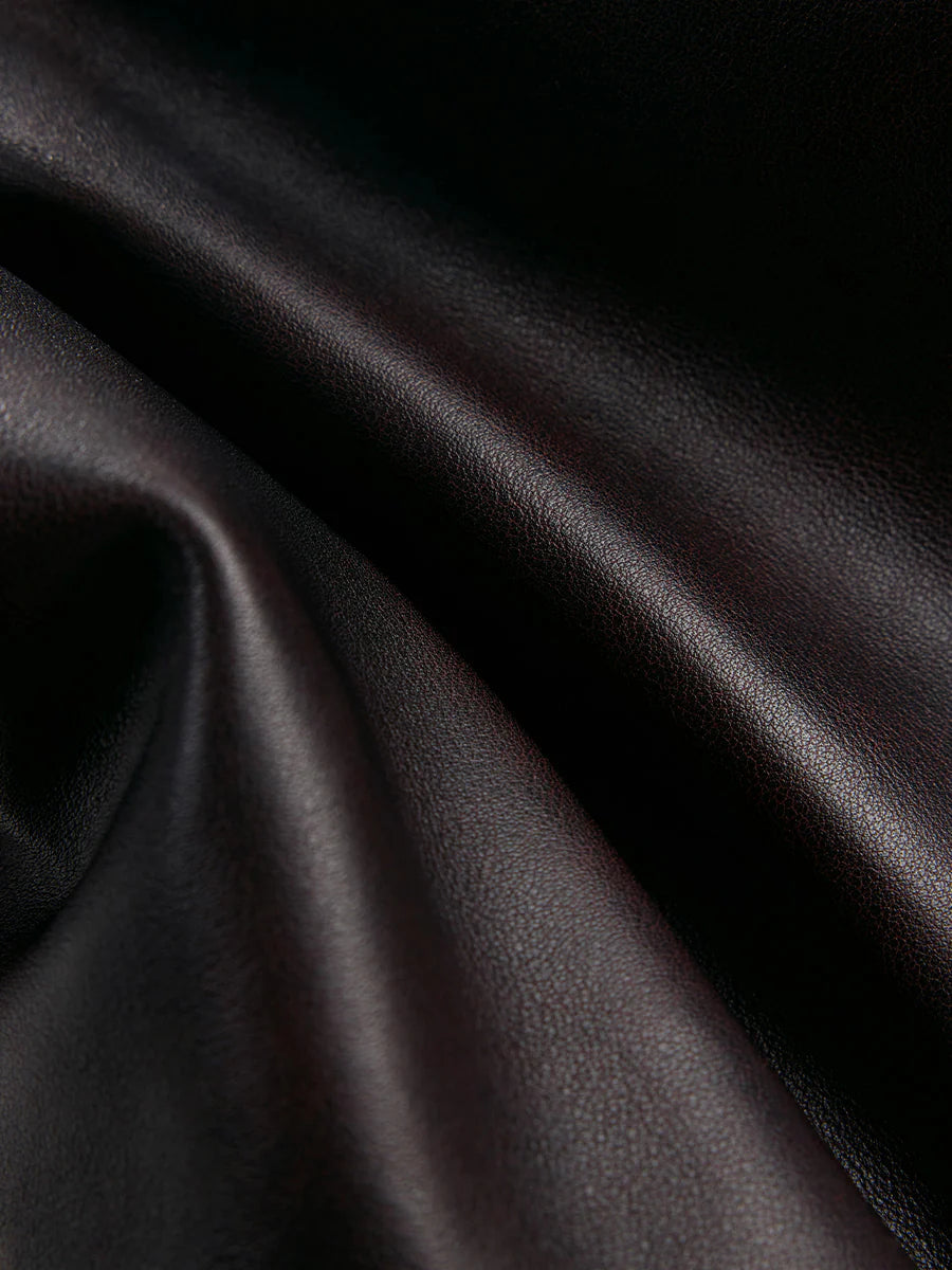 Küçük Gather Çanta Seti – Abanoz (Kontrast Ton)