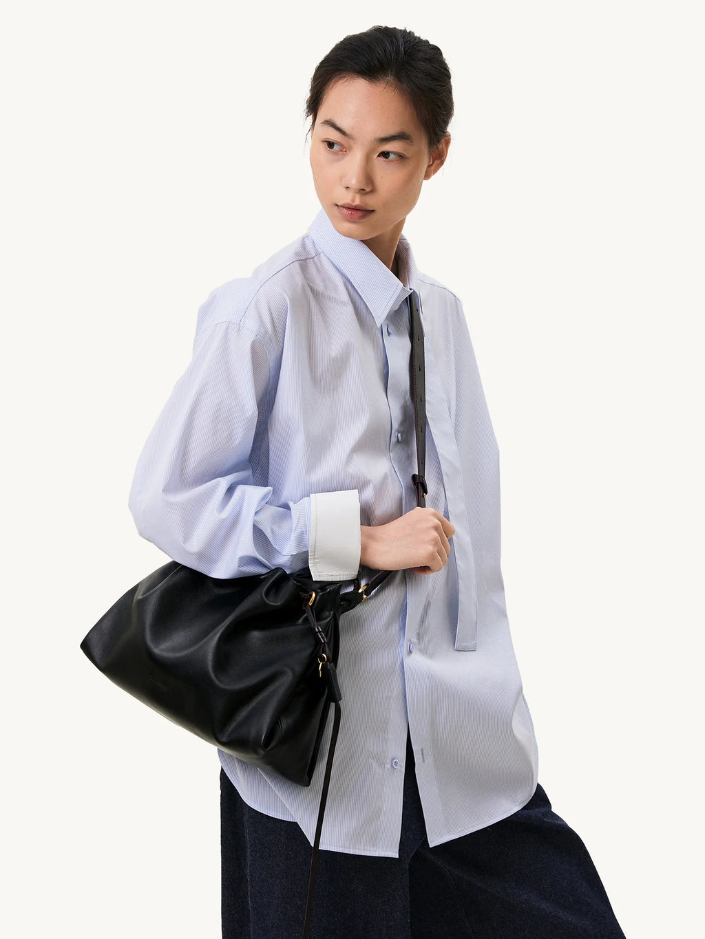 Küçük Gather Çanta Seti – Oniks