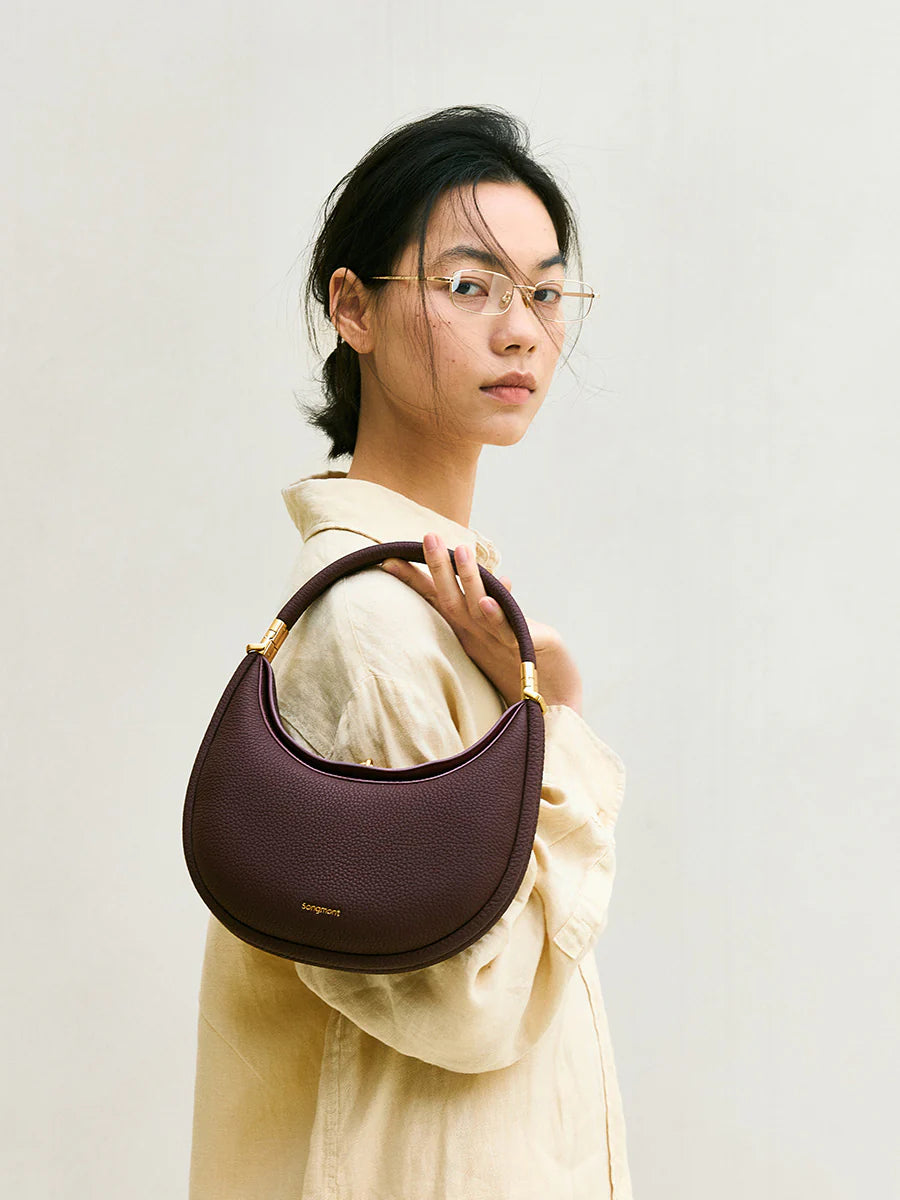 Küçük Luna Çanta - Bordo